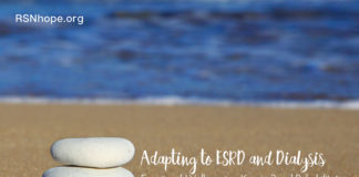 Adapting to end stage kidney disease and Dialysis