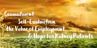 Value of employment for kidney patients