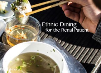 Ethnic Dining For the Renal Patient