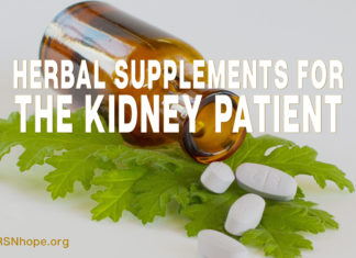 Herbal Supplements for the Kidney Patient