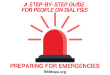 prepare for emergencies - A Step-by-Step Guide for People on Dialysis