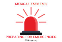 Medical Emblems - Preparing for Emergencies