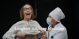 laughter is cheap medicine