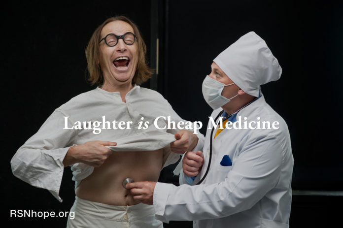 laughter is cheap medicine