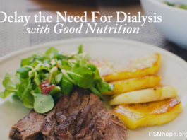 Delay the Need For Dialysis With Good Nutrition