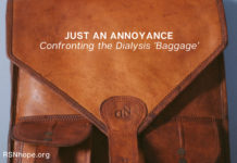 Confronting the Dialysis Baggage positive attitude