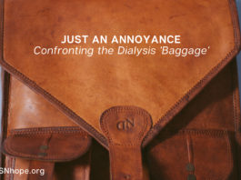 Confronting the Dialysis Baggage positive attitude
