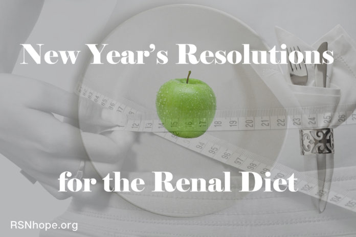 New Years Resolutions for the Renal Diet