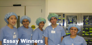 Essay Winners Spend Day Shadowing Transplant Surgeon