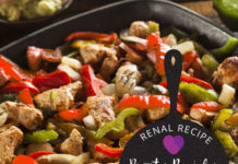 kidney friendly fajitas recipe