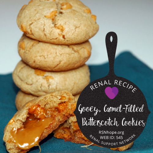 Carmel-Filled Butterscotch Cookies