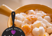 Renal Recipe-Cool Coconut Marshmallow Salad