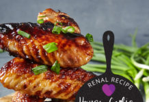 Renal Recipe-Honey Garlic Chicken