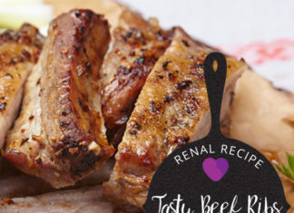 Renal Recipe-Tasty Beef Ribs
