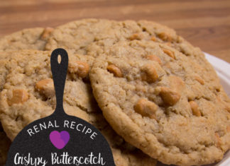 Renal Recipe-crispy Butterscotch