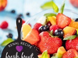 renal diet fresh fruit Compote