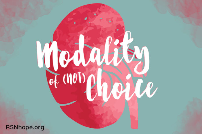 Modality of Choice Kidney Dialysis