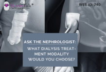 Dialysis Treatment Modality kidneytalk - kidney talks - kidney talk