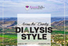 home hemodialysis - travel dialysis - kidneytalk - kidney talks