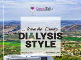 home hemodialysis - travel dialysis - kidneytalk - kidney talks