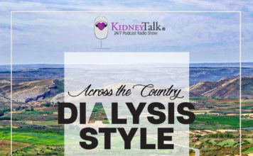 home hemodialysis - travel dialysis - kidneytalk - kidney talks