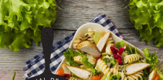 renal diet - renal recipe - Chicken Fusilli Salad