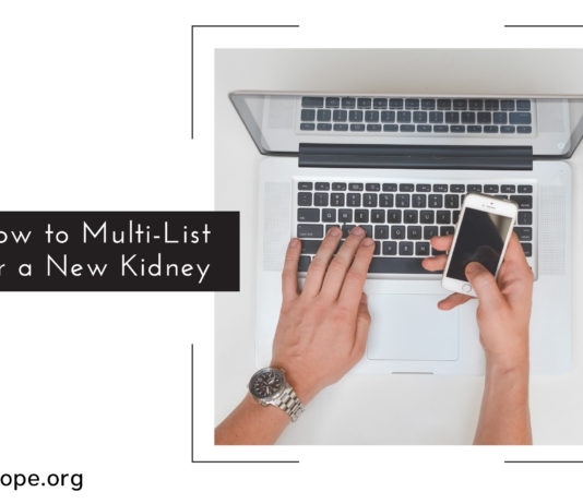 How to Multi-List for a New Kidney