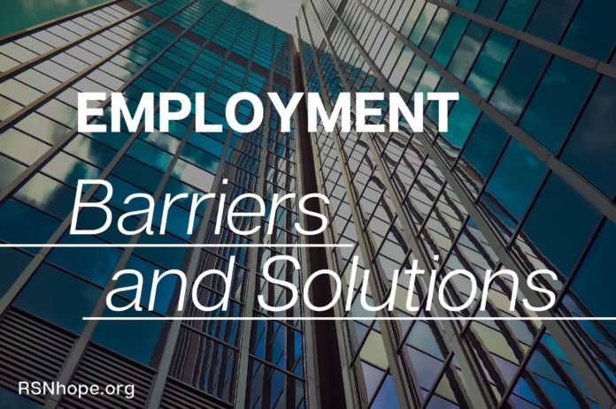 Employment Barriers and Solutions