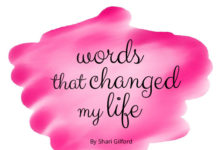 words that changed my life