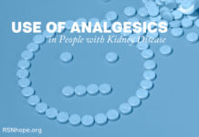 Use of Analgesics in People with Kidney Disease