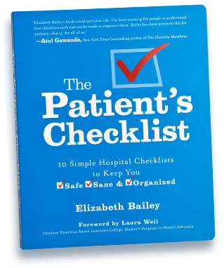 the patients check list - Hospital Checklist