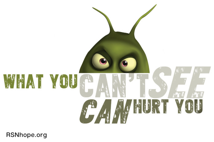 avoid infection - what you can't see can hurt you