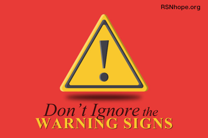 warning signs of a life threatening illness
