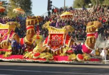 Teamwork is the Key to Success: Donate Life Float Takes Center Stage in 128th Rose Parade Donate Life Rose Parade Float - 128th Tournament of Roses Parade