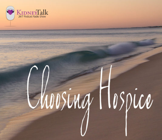 KidneyTalk Choosing Hospice Celeste Castillo Lee