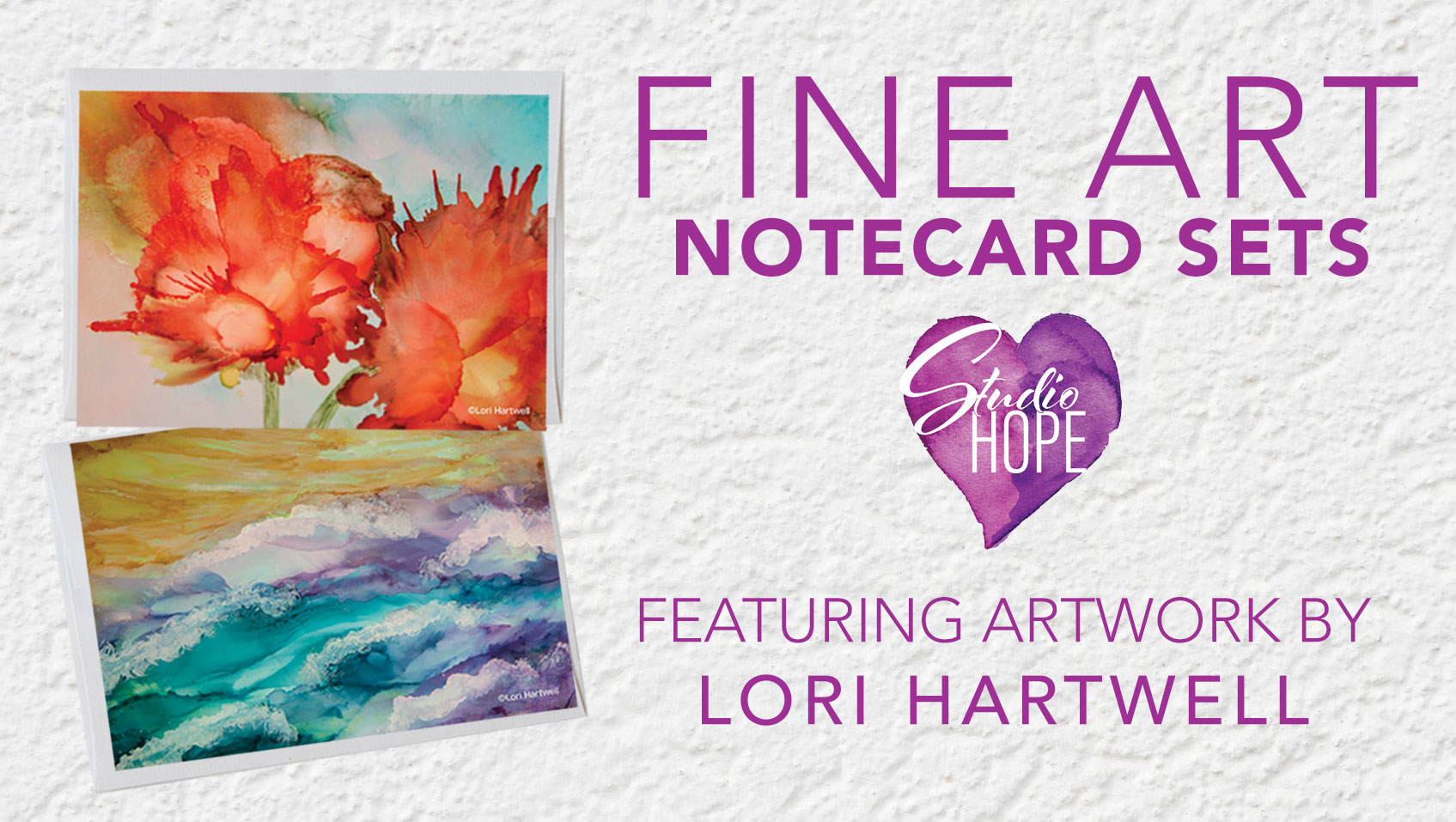 Fine Art Note Cards - Lori Hartwell