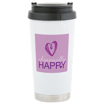 Chronically Happy Travel Mug