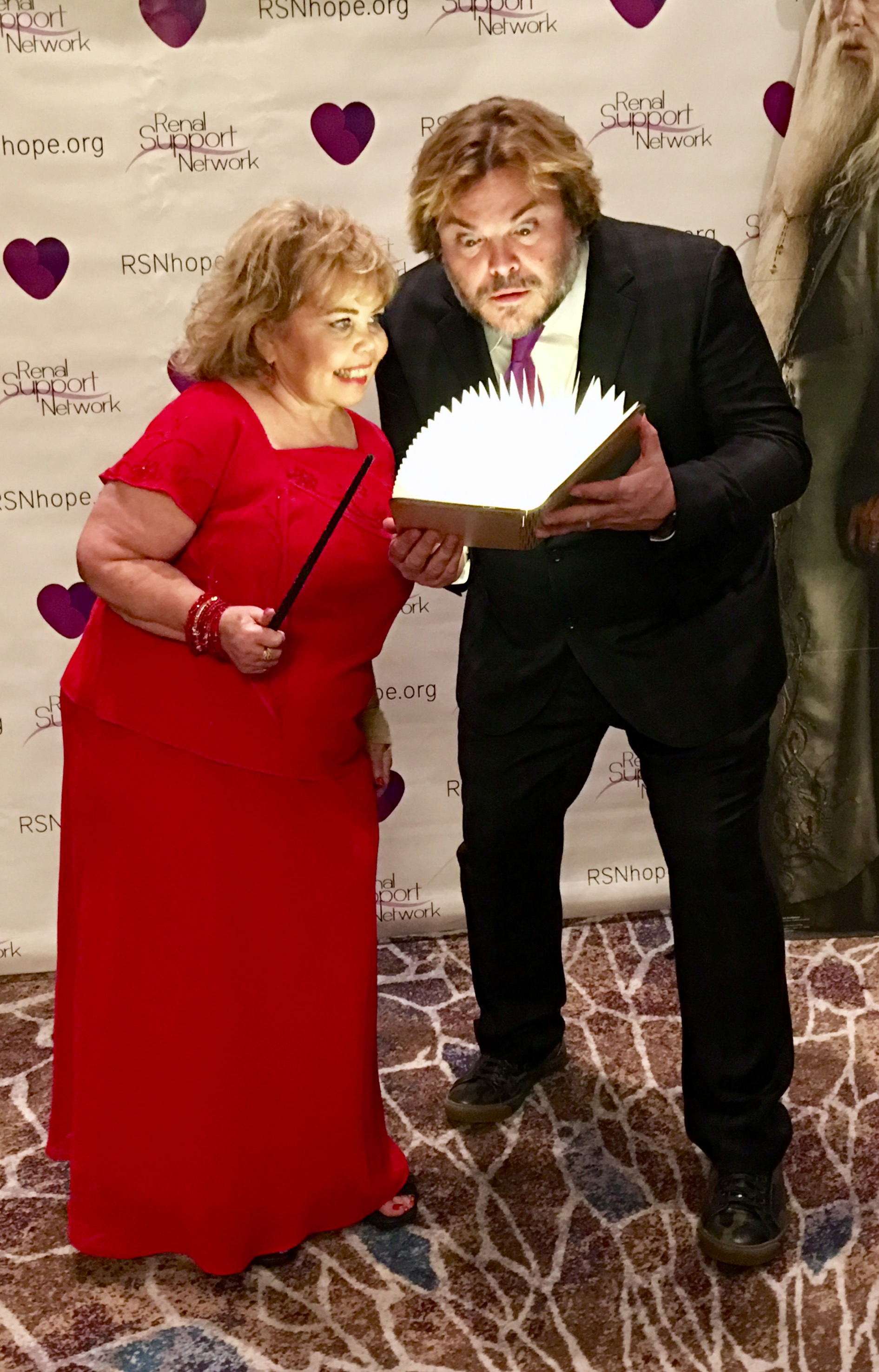 Lori Hartwell and Jack Black are Spellbound at the 18th Annual Renal Teen Prom