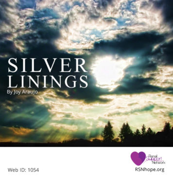 Silver Linings - 2nd Place Winner, 14th Annual Essay Contest