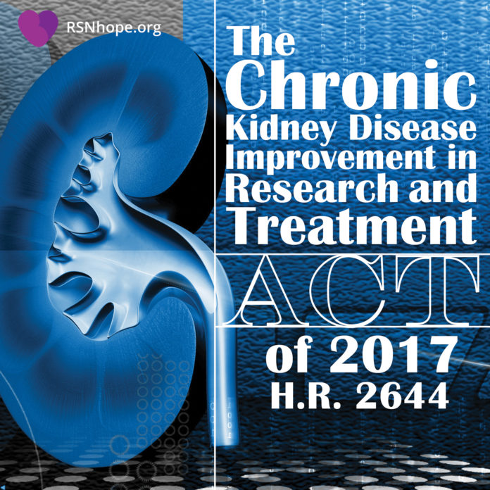 Chronic-Kidney-Disease-Improvement-Research-Treatment-Act-H.R. 2644- kidney disease dialysis kidney transplant advocacy