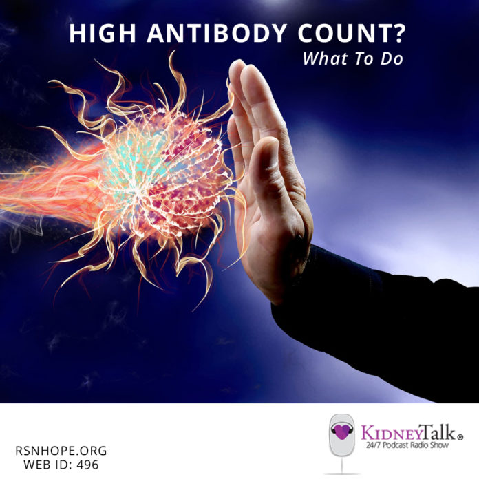 antibody count-kidney talk