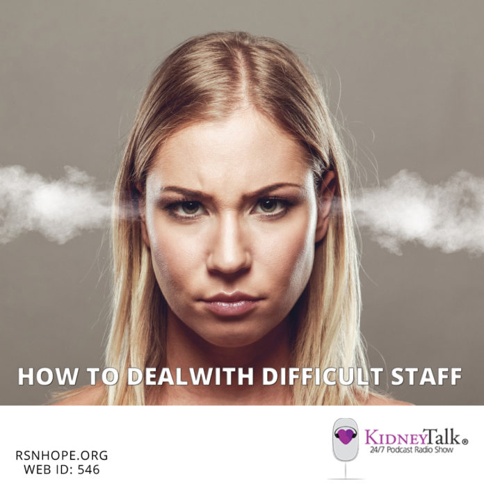 How to deal with difficult Staff