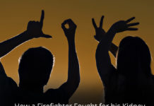 Caregiver and kidney donor