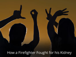 Caregiver and kidney donor