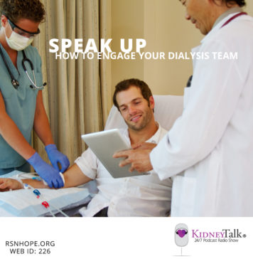 Engage Your Dialysis Team - Kidney Talk