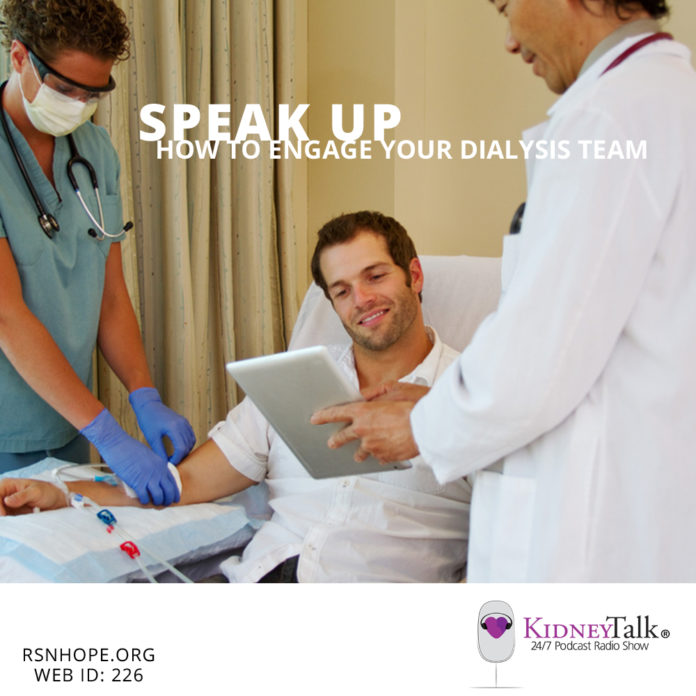 Engage Your Dialysis Team - Kidney Talk