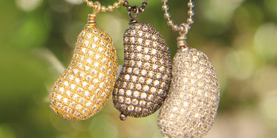 Pave-Kidney-Charm-Necklace-bokeh EmbraceHOPE Jewelry - Renal Support Network - Pave kidney necklace