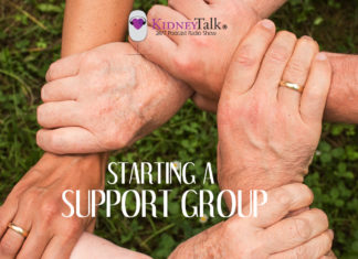 Starting a Support Group - kidney talk
