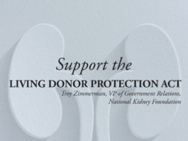 Support the Living Donor Act-Kidney Talk