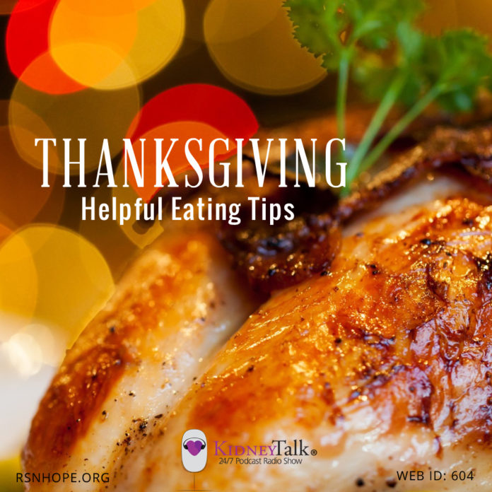 Thanksgiving Helpful Eating Tips-Kidney Talk